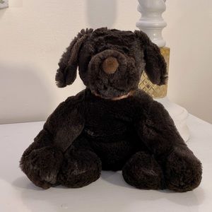 Dog Plush NAP Brookstone Expresso